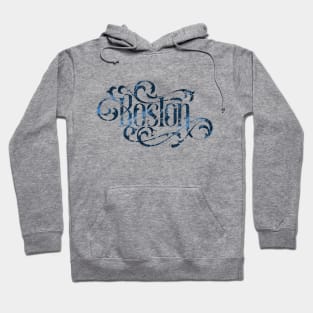 Boston Lettering Hoodie